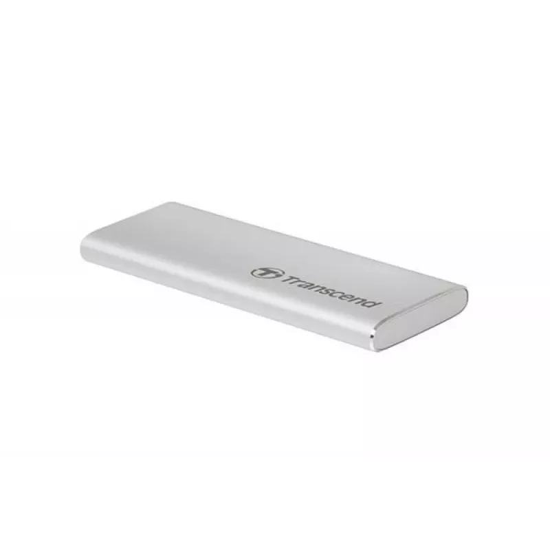 Tragbare SSD Transcend ESD260C 500GB USB Type-C 3.2 Gen 2, Silber