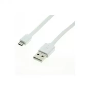 ROLINE - USB-Kabel - USB Typ A, 4-polig (M) - 5-polig Micro-USB Typ B (M) - 1 m (USB/USB 2.0) - vergossen - Weiß (11.02.8761)