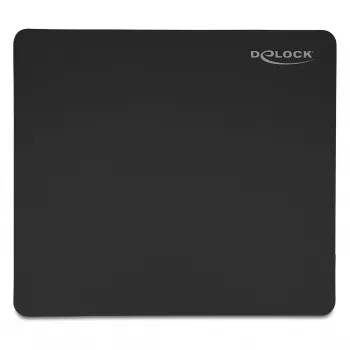 Mauspad DeLOCK 12152 schwarz 400x450 mm Gummi rutschfeste Unterseite