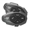 Motorrad-Intercom INTERPHONE TOUR HD, 2 Stk., Bluetooth 4.0, Reichweite 1500 m, bis zu 20 h Akkulaufzeit, schwarz