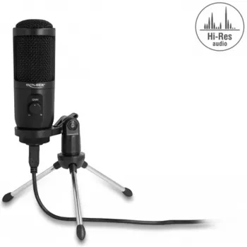 Delock - Mikrofon - USB - Schwarz (66832)
