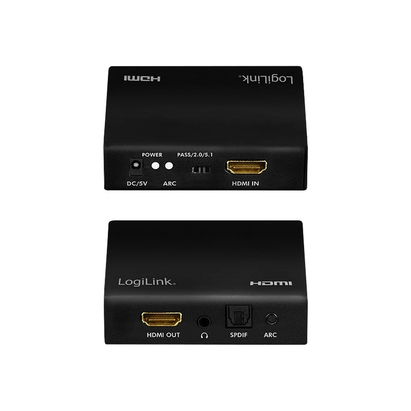 HDMI-Audio-Extraktor 2CH/5.1CH, 4K/60Hz