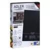 Adler AD 3138 b Mechanische Küchenwaage Schwarz Tischplatte Rechteckig
