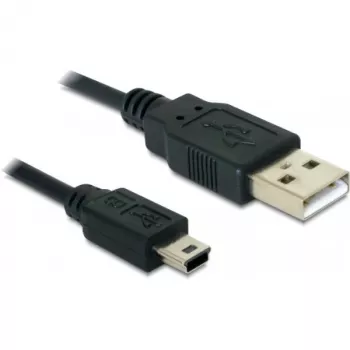 USB-Kabel DeLOCK 82273 USB 2.0 1 m USB A Mini-USB B Schwarz