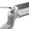 Monitorhalterung LogiLink BP0086 81,3 cm (32 Zoll) Schreibtisch Silber