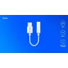 USB Type 3.1 C (M) – Jack 3.5mm (F) Audioadapter Weiß SAVIO AK-51