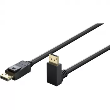 DisplayPort-Kabel WENTRONIC 77057 — DisplayPort 1.4, 54 Gbit/s, bis zu 8K 144 Hz