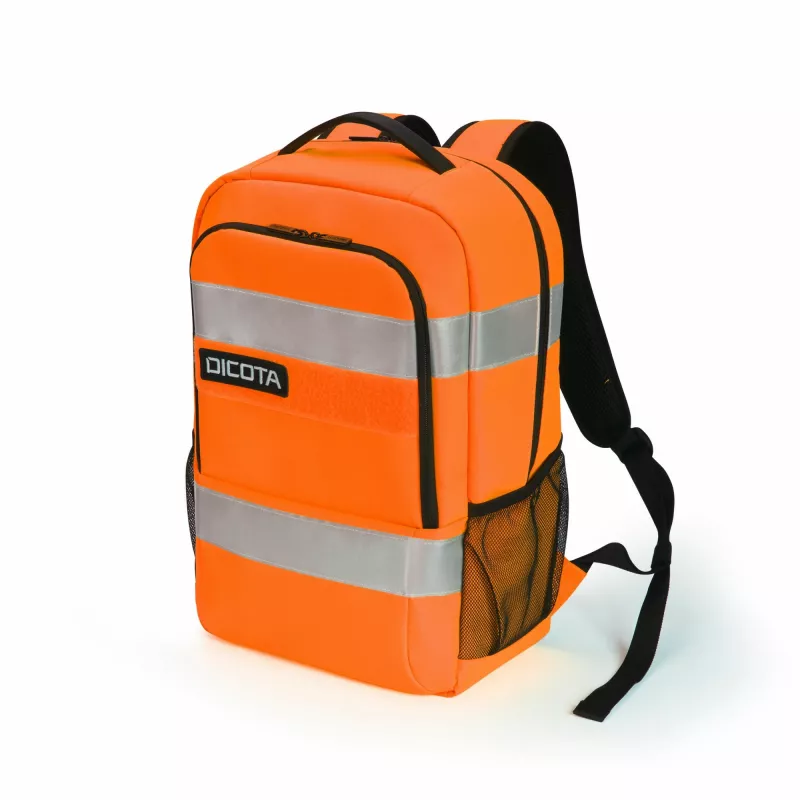 DICOTA P20471-18 Rucksack Schwarz Grau Orange recyceltes PET