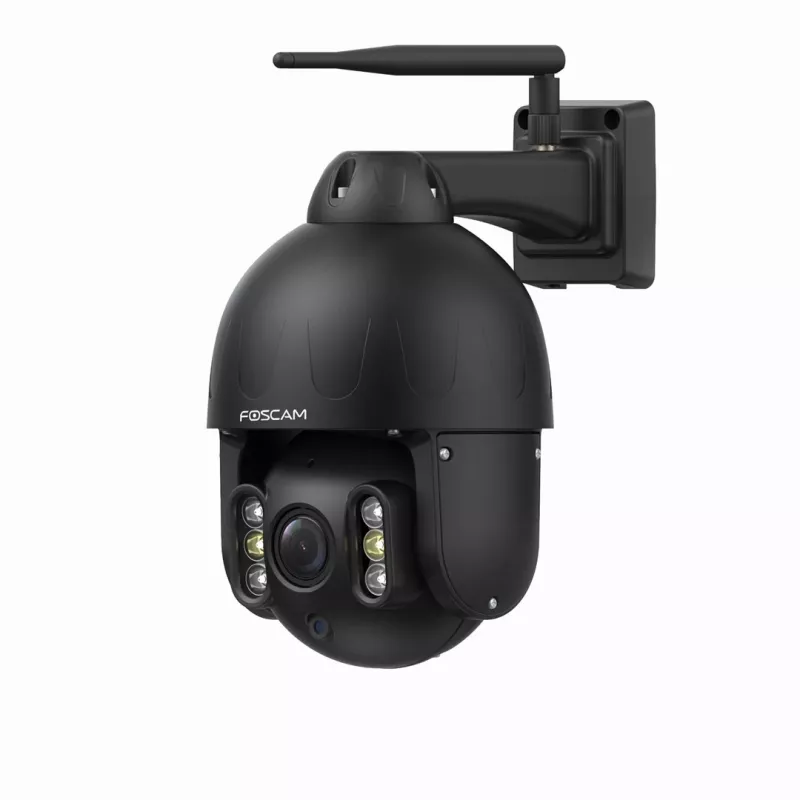 IP-Dome-Überwachungskamera Foscam SD8P 8 MP, 4K 3840 x 2160, 4-fach optischer Zoom, PTZ, IR 50 m, Wi‑Fi, MicroSD bis zu 256 GB