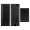 SilverStone ALTA G1M - MicroATX-Tower - Micro-ATX - kein Netzteil (SFX12V/SFX-L12V) - Schwarz - USB/Audio