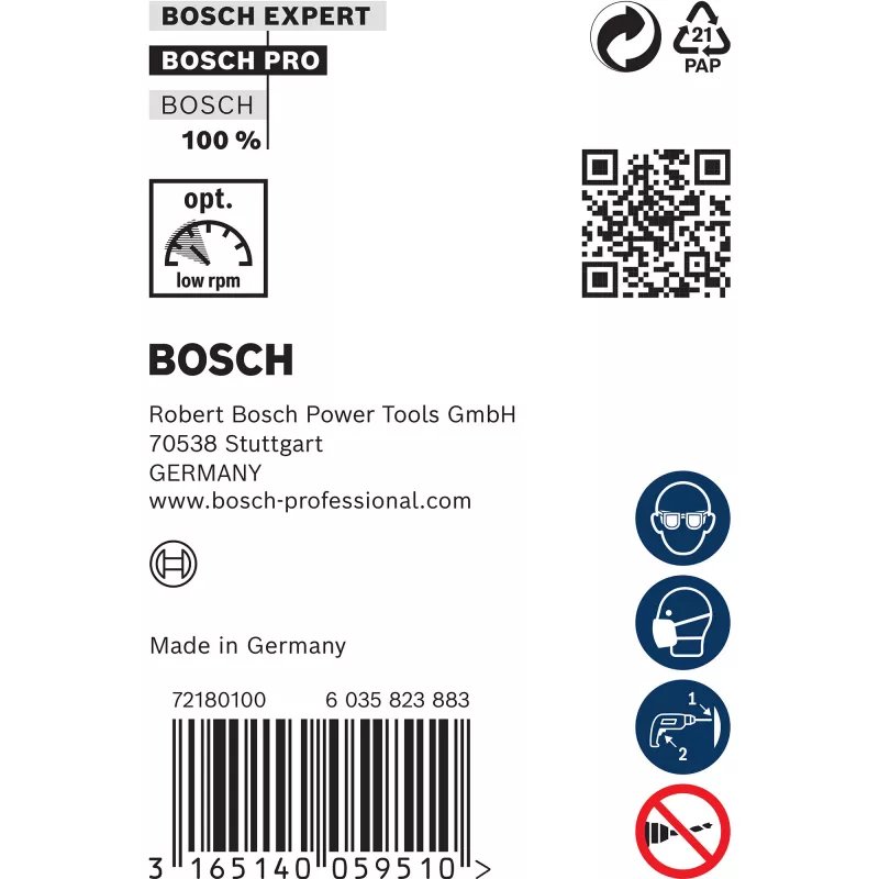 Bosch Installationsbohrer, 600 mm