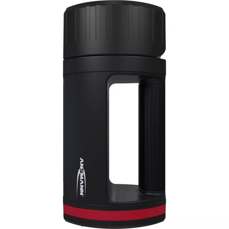 Hand-Taschenlampe Ansmann HS20R Pro Schwarz Rot LED 10400 mAh