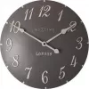 NeXtime klok 3084gs London Arabic, Ø34,5cm, Wand, Grau/Weiß