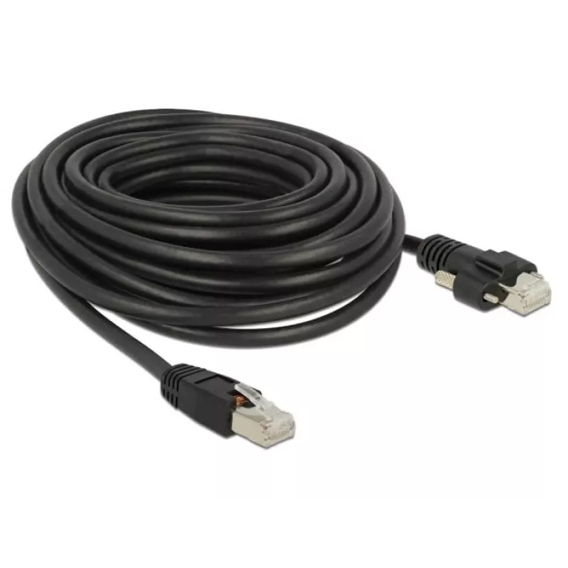 Netzwerkkabel DeLOCK 85672 RJ-45 Cat6 10 m Schwarz