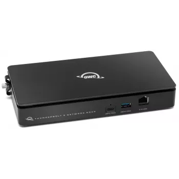 OWC Thunderbolt 5 Dual 10GbE Network Dock 11-Port-Konnektivitätslösung