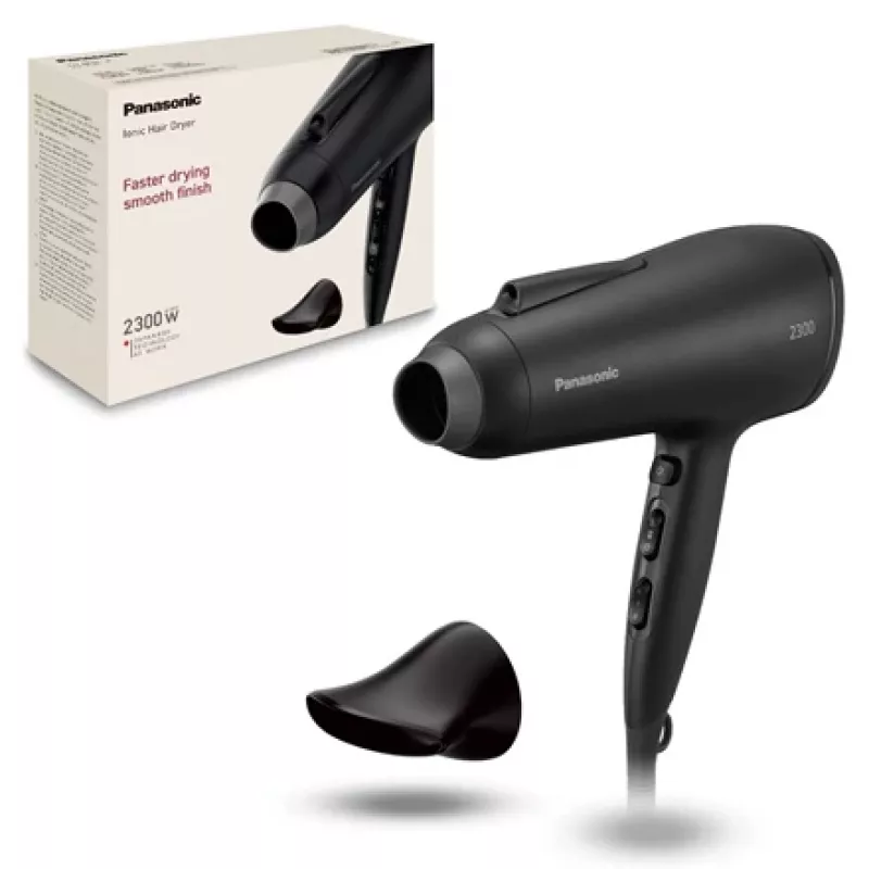 Panasonic Haartrockner | EH-NE85-K825 | 2500 W | 3 Temperaturstufen | Ionen-Funktion | Schwarz