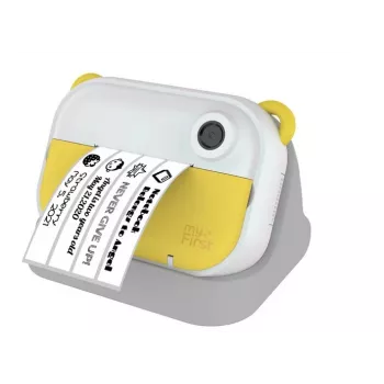 Digitale Kinderkamera Xrec myFirst Insta Wi, Modell FC2402SA-YW01, für Kinder ab 3 Jahren, 232 g, grau/weiß/gelb