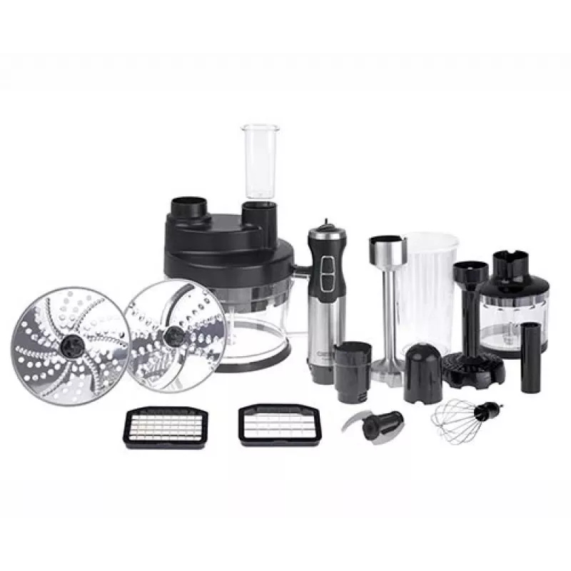 Camry | CR 4623 | 1600 W | Stabmixer | Handmixer | Variable Geschwindigkeitsstufen | Turbomodus | Zerkleinerer | Eiszerkleinerung | Schwarz
