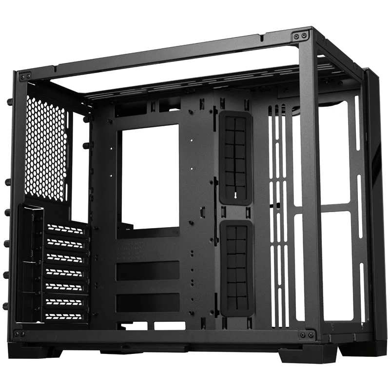 Lian Li O11 Dynamic Mini + Mini Riser Card - PCIe 4.0, Schwarz
