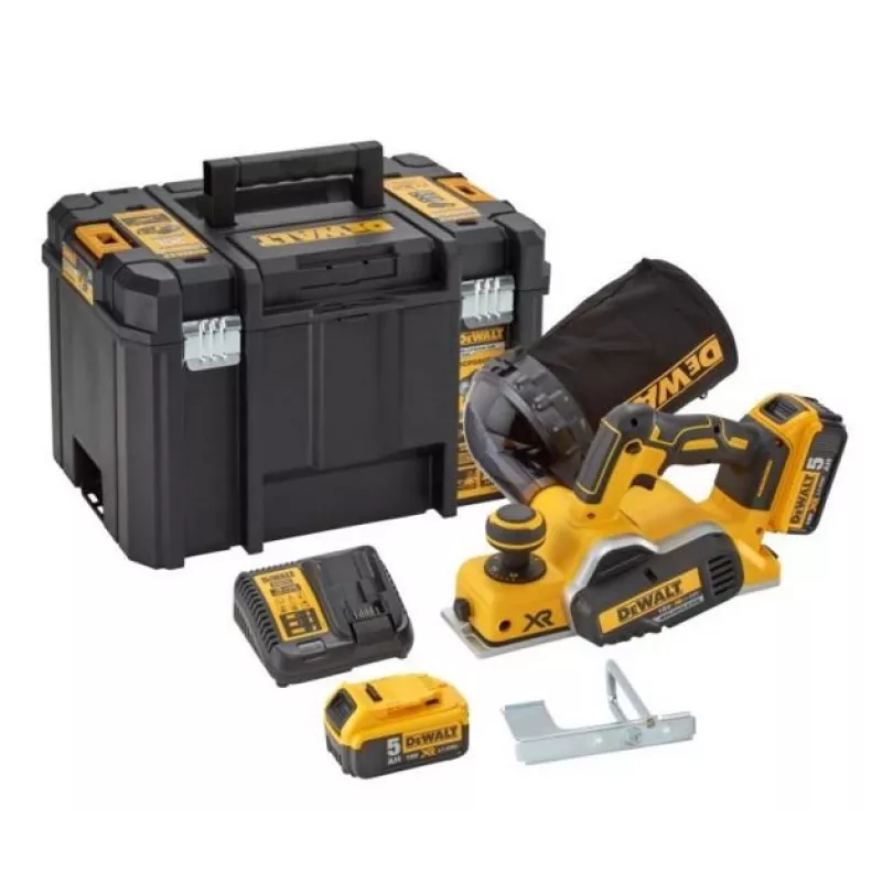 DeWALT DCP580P2 Elektrohandhobel Schwarz, Gelb 15000 U/min