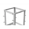 Rack-Schrank 19 15U 600x600-1100 grau