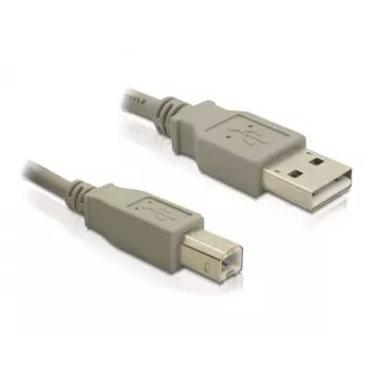 USB-Kabel DeLOCK 82215 1,8 m USB A USB B Grau