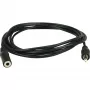 Wentronic Goobay 3,5 mm Klinken-Verlängerungskabel, Schwarz, 3 m – 3,5 mm Klinkenstecker (3-polig, Stereo) > 3,5 mm Klinkenbuchse (3-polig, Stereo) (50432)