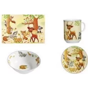 Tischset ritzenhoff & breker WALDTIERE, Kunststoff-Placemats 450×300 mm, Set