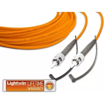 LIGHTWIN LSP-50 ST-ST1 - Simplex LWL Patchkabel, MM OM2, ST - ST, 1,0 m (LSP-50 ST-ST 1.0)