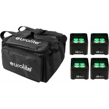 LED-Traversenleuchte EUROLITE TL-4 4x mit Soft-Bag, kompakte Bühnen-/Club-Beleuchtung