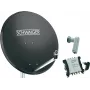 Satellitensystem SCHWAIGER SPI9961SET6 für 8 Teilnehmer, Anthrazit