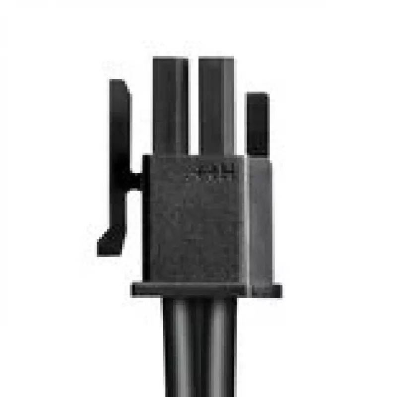 CableMod Basics Universal 12V 2x6 Kabel, 90°-Stecker, 16-Pin auf 16-Pin - schwarz, 60 cm, Var. A