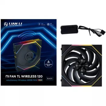 Lian Li UNI FAN TL 120mm ARGB Gehäuselüfter - Schwarz