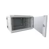Rack-Schrank ALLNET SMB6612 Grau 33 kg, Server-/Netzwerkgehäuse, kompakter Standschrank