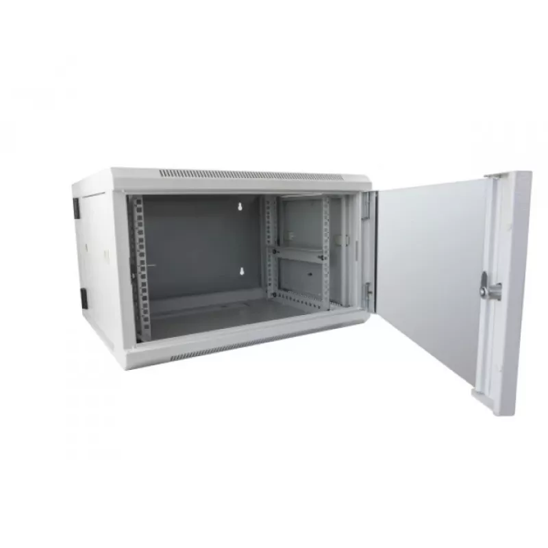 Rack-Schrank ALLNET SMB6612 Grau 33 kg, Server-/Netzwerkgehäuse, kompakter Standschrank