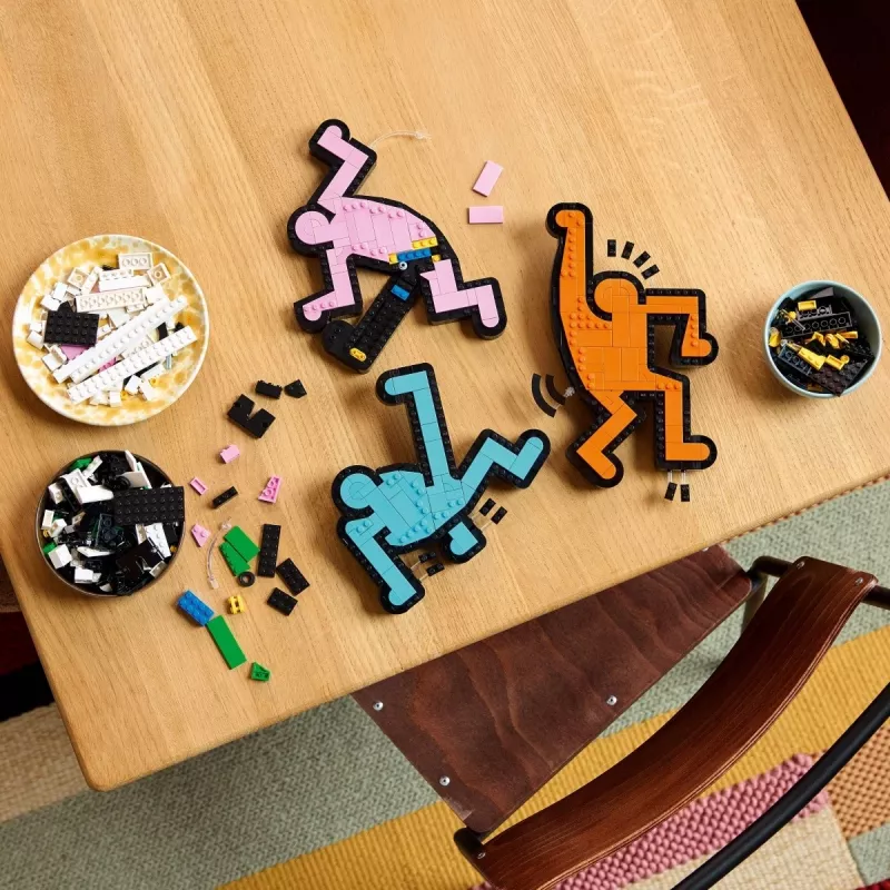LEGO ART 31216 Keith Haring - Tanzende Figuren
