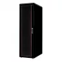 19-Zoll Netzwerkschrank ROLINE Pro 47U 600x1000 mm BxT freistehender Schrank, Glastür, schwarz, IP20, 600 kg