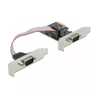Erweiterungskarte DeLOCK PCI Express x1 auf 2 x Seriell RS-232