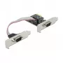 Erweiterungskarte DeLOCK PCI Express x1 auf 2 x Seriell RS-232