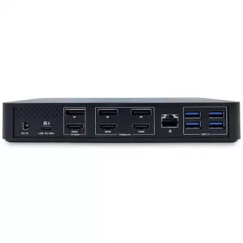 TERRA 1480375 Laptop-Dockingstation/Port-Replikator Kabelgebunden USB 3.2 Gen 1 (3.1 Gen 1) Typ-C Schwarz
