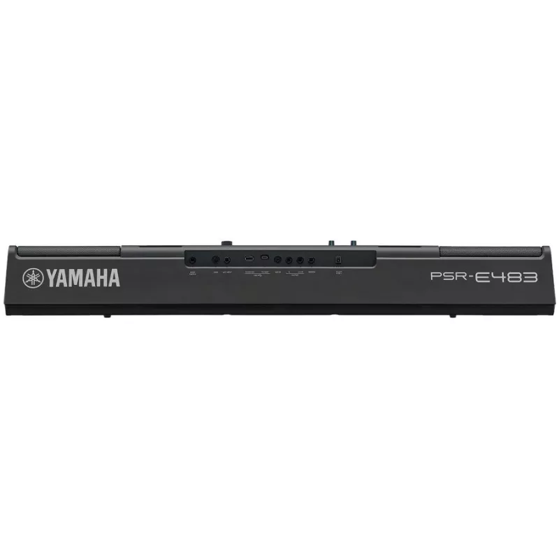 Tastatur YAMAHA PSR-E483 — 61-Tasten tragbares Arranger-Tastatur mit Anschlagdynamik und USB-MIDI