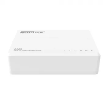 Unmanaged Switch TOTOLINK S505-V5 5 Ports Fast Ethernet 10/100 Weiß