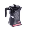 Kaffeemaschine Pedrini 9114-8 Aluminium Herdkanne 6 Tassen dunkelgrau