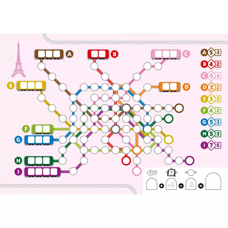 Voll verplant, Brettspiel