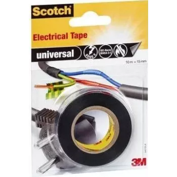 Scotch Isolierband universal/4401BLA 1,5 cm x 10 m schwarz (4401BLA)