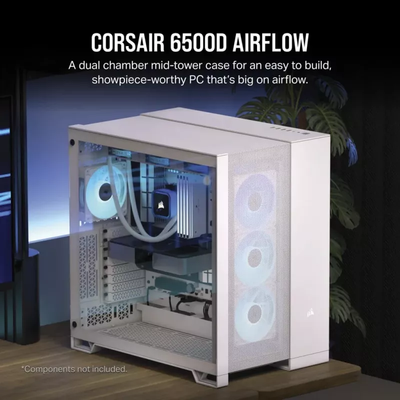 Corsair 6500D AIRFLOW Midi Tower Weiß