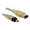 FireWire A/A Kabel DeLOCK 2,0 m Grau