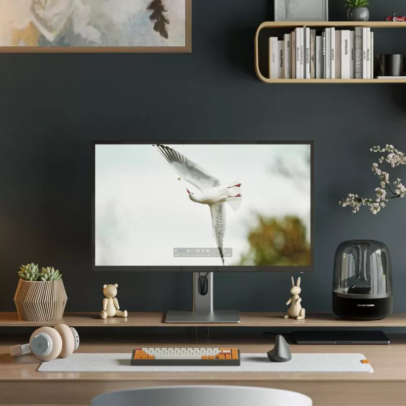 ALOGIC 32C4KPD LED-Display 81,3 cm (32 inch) 3840 x 2160 Pixel 4K Ultra HD Aluminium - Schwarz (32C4KPD)