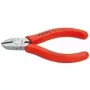 Knipex Seitenschneider L.110mm Kopf poliert Kugelkopf max.1,2mm