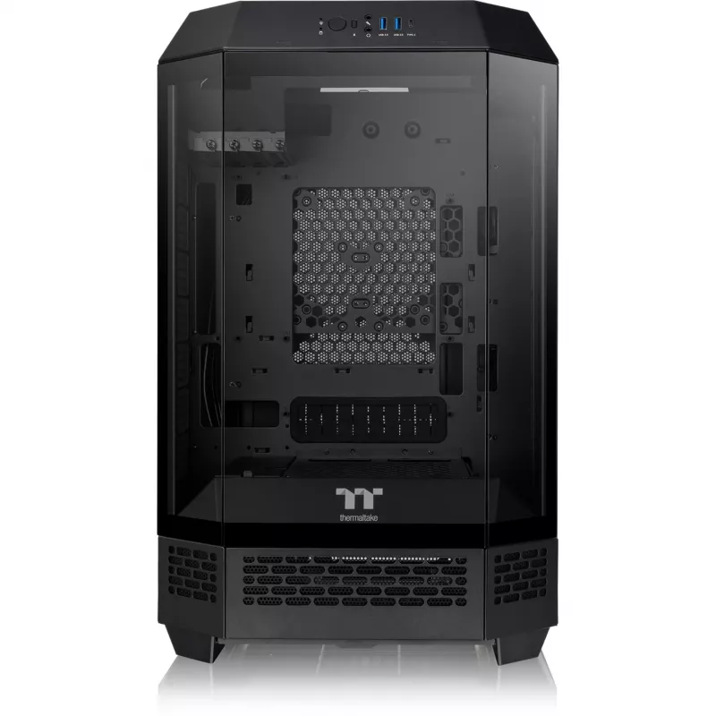 Thermaltake The Tower 300 Black Micro Tower Tempered Glass PC Gaming Gehäuse